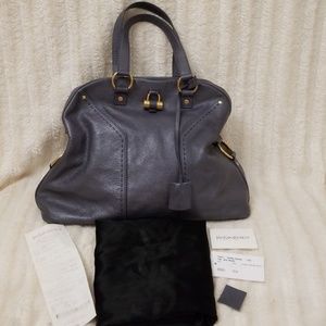 YSL Sac Muse Grey Bag
